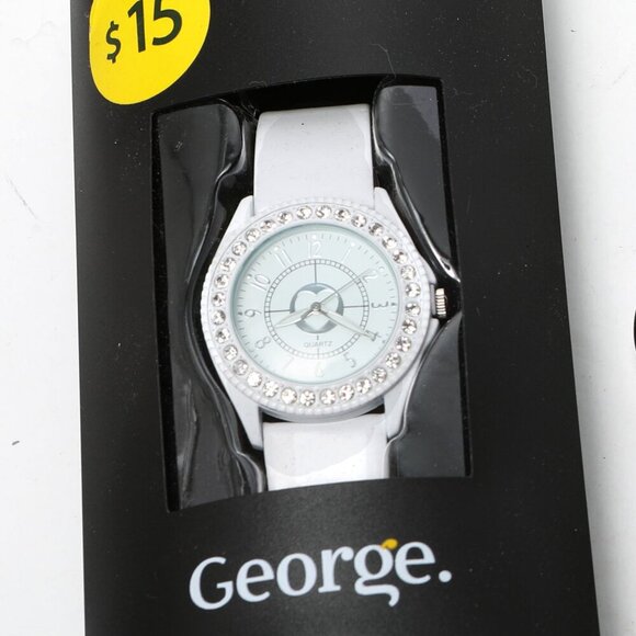 Leather Fashion Watch Lot Cleo George Sigal Louis Arden Black Green Pink Y2K - Picture 6 of 13